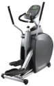 DiamondBack 1260EF Elliptical showing the console, hand grips and water bottle holder
